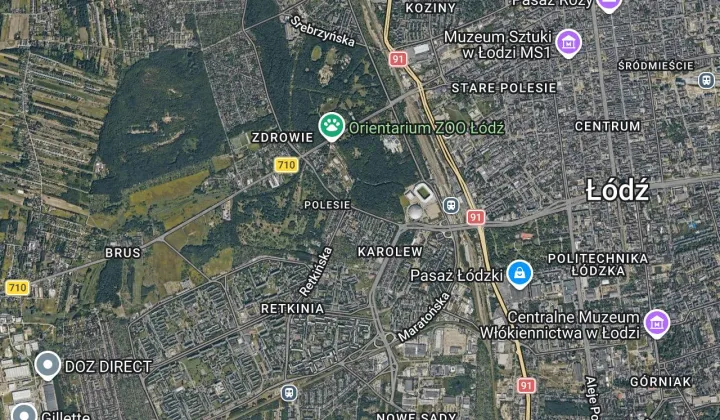 Mieszkanie 3-pokojowe Łódź Polesie, ul. Krzemieniecka