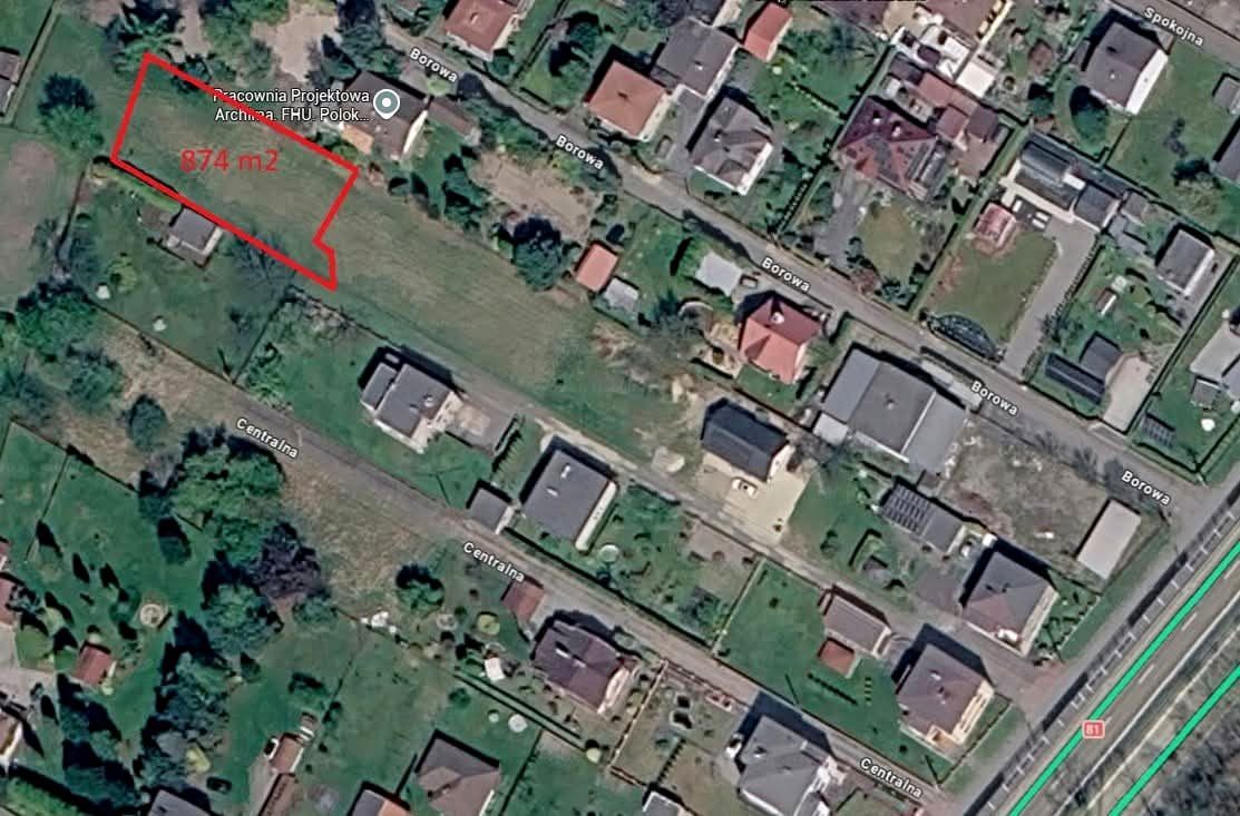 Działka budowlana Orzesze Zawiść, ul. Centralna. Zdjęcie 7