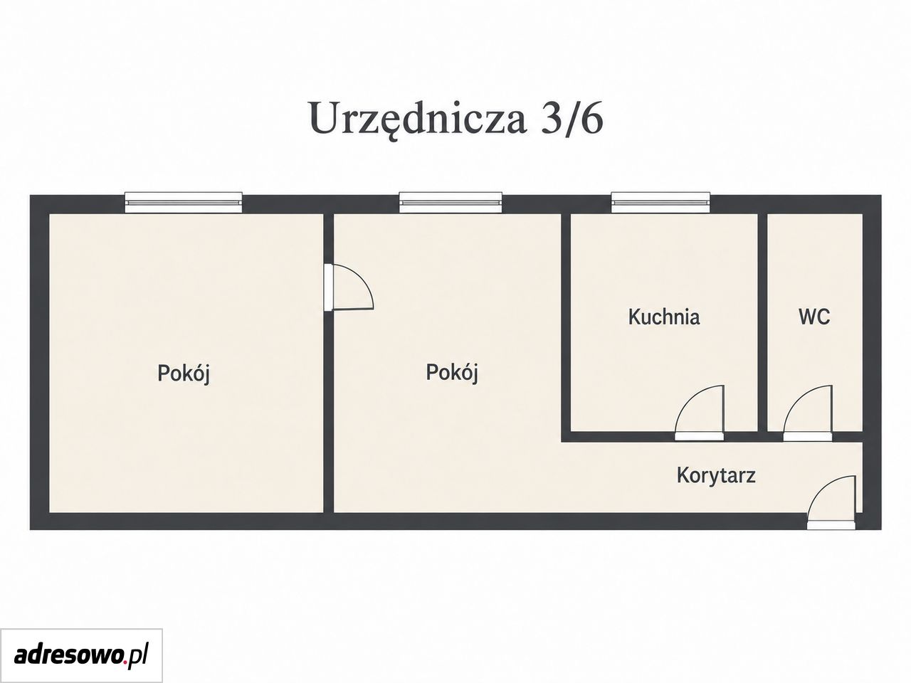 Mieszkanie 2-pokojowe Kalisz Korczak, ul. Urzędnicza. Zdjęcie 4