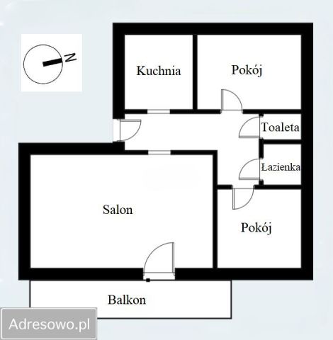 Mieszkanie 3-pokojowe Stalowa Wola, ul. Józefa Poniatowskiego. Zdjęcie 1