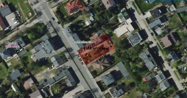 Działka budowlana Łódź Ruda Pabianicka, ul. Rudzka. Zdjęcie 2