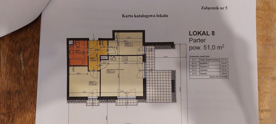 Mieszkanie 3-pokojowe Szamotuły. Zdjęcie 8