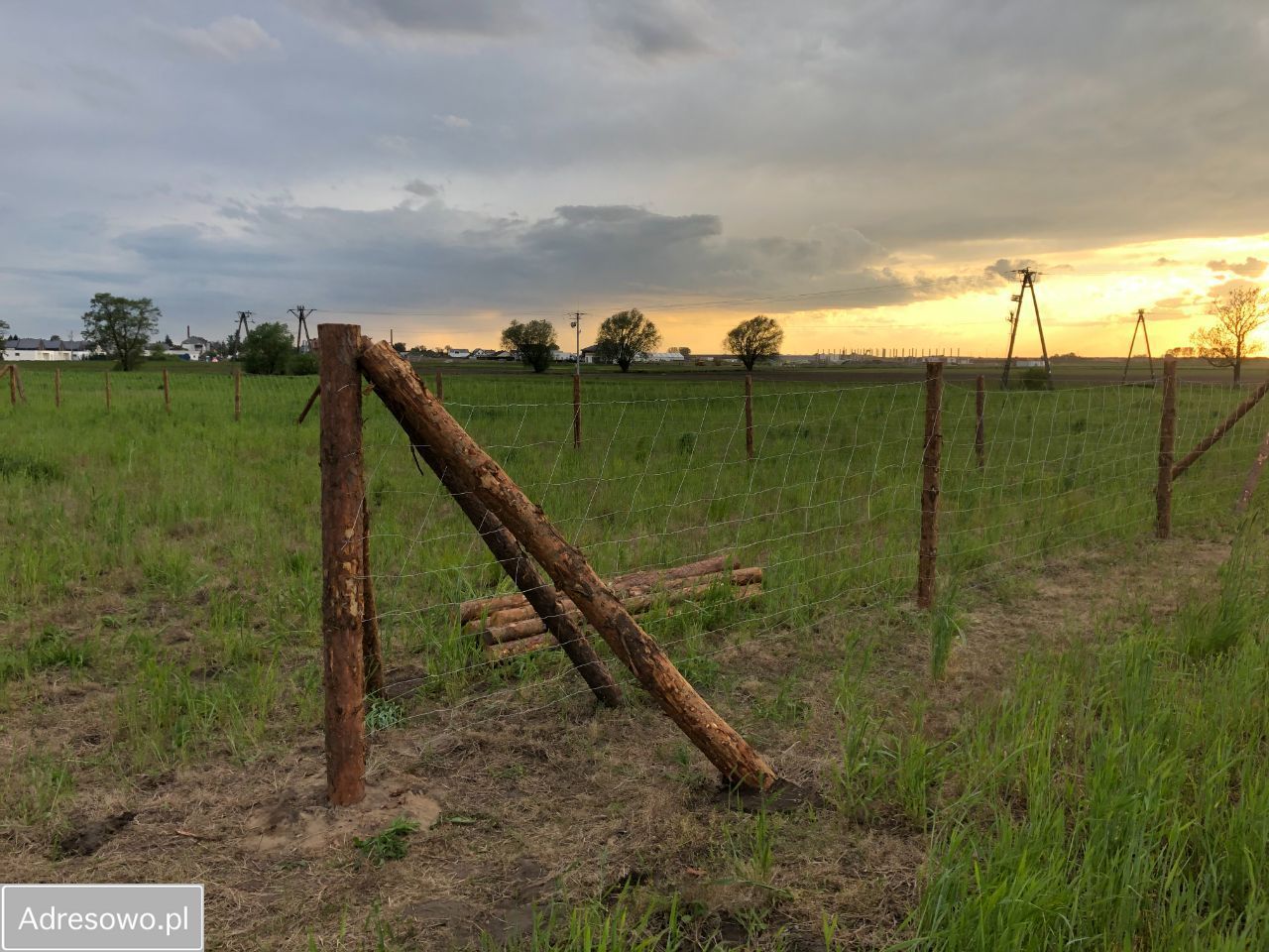 Działka budowlana Leszno Zatorze, ul. Andrzeja Krzyckiego