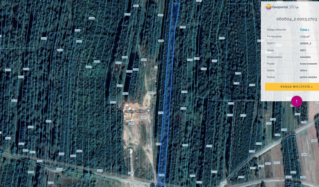 Działka rolna Izbica, ul. Leśna. Zdjęcie 4