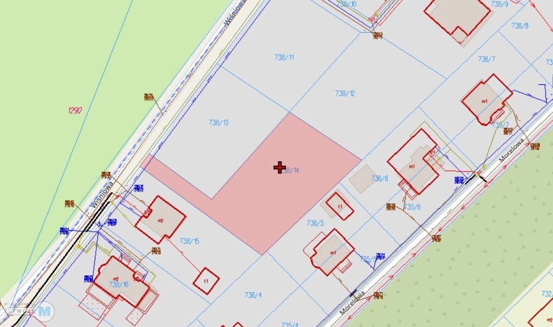 Działka budowlana Kostomłoty Pierwsze, ul. Wiśniowa. Zdjęcie 2