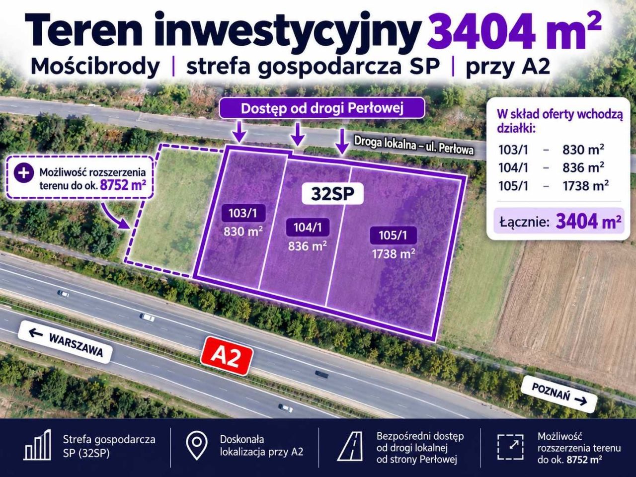 Działka inwestycyjna Mościbrody. Zdjęcie 3