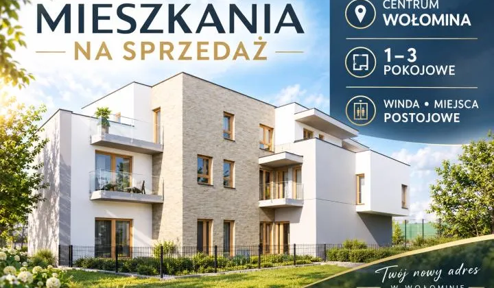 Mieszkanie 3-pokojowe Wołomin