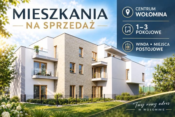 Mieszkanie 3-pokojowe Wołomin. Zdjęcie 1