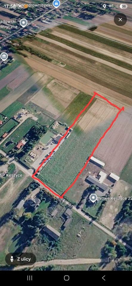 Działka rolno-budowlana Nowe Kęszyce. Zdjęcie 2