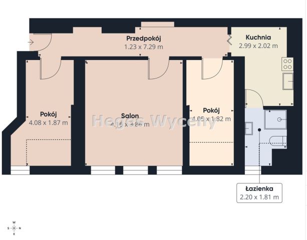 Mieszkanie 3-pokojowe Legnica. Zdjęcie 7