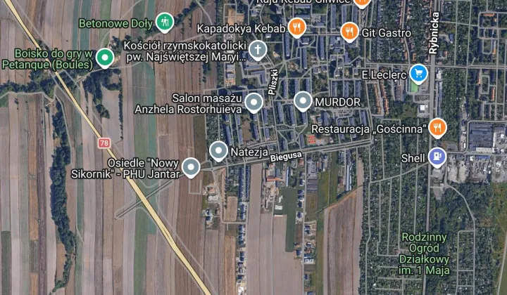 Mieszkanie 3-pokojowe Gliwice Sikornik, ul. Wilgi