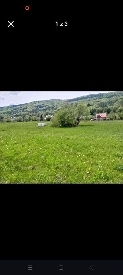 Działka budowlana Ropica Górna. Zdjęcie 3