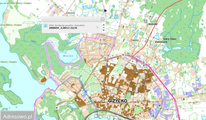 Działka budowlana Świdry