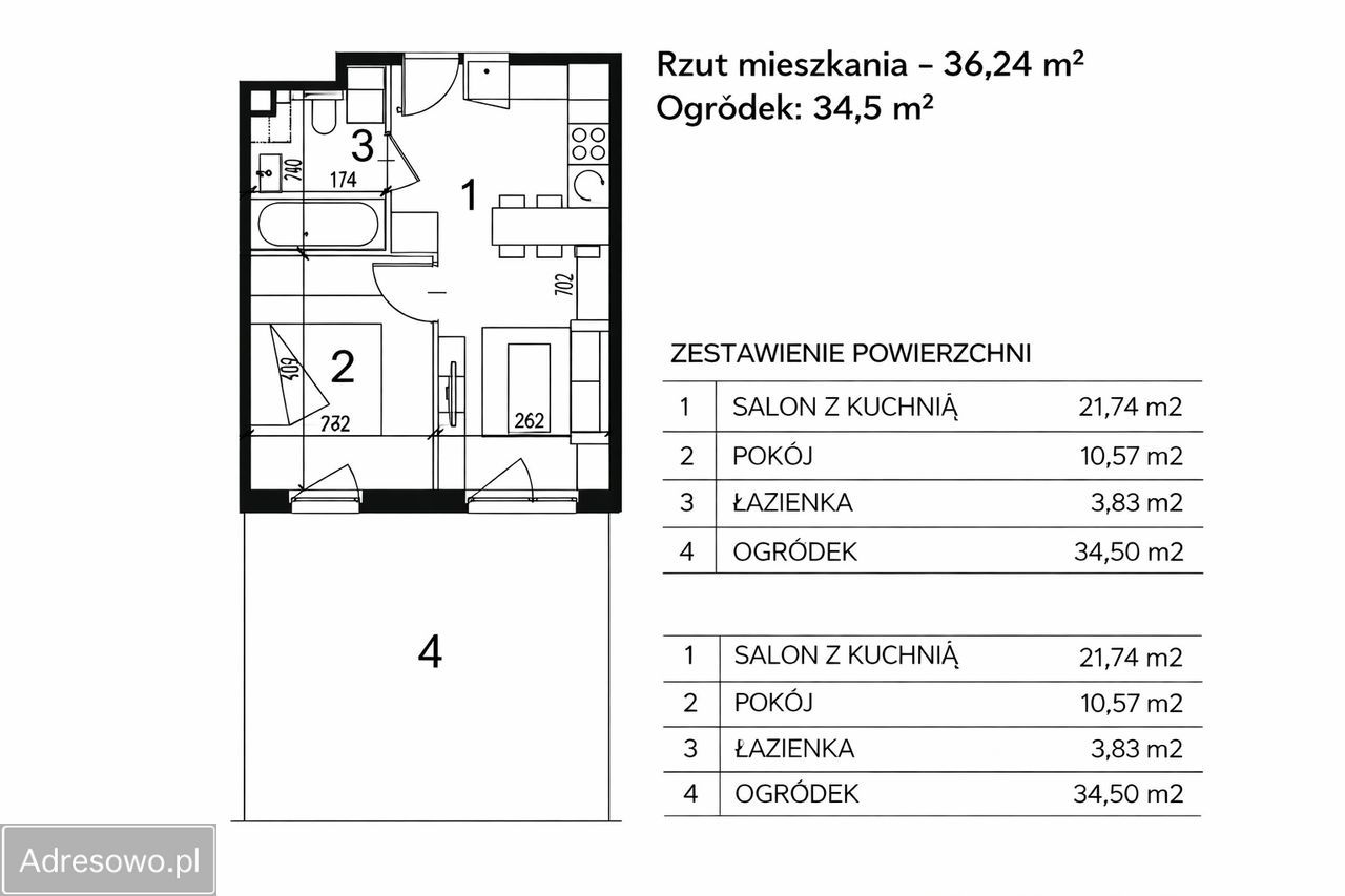 Mieszkanie 2-pokojowe Nowy Dwór Mazowiecki, ul. rtm. Witolda Pileckiego. Zdjęcie 8