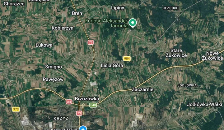 Działka inwestycyjna Lisia Góra