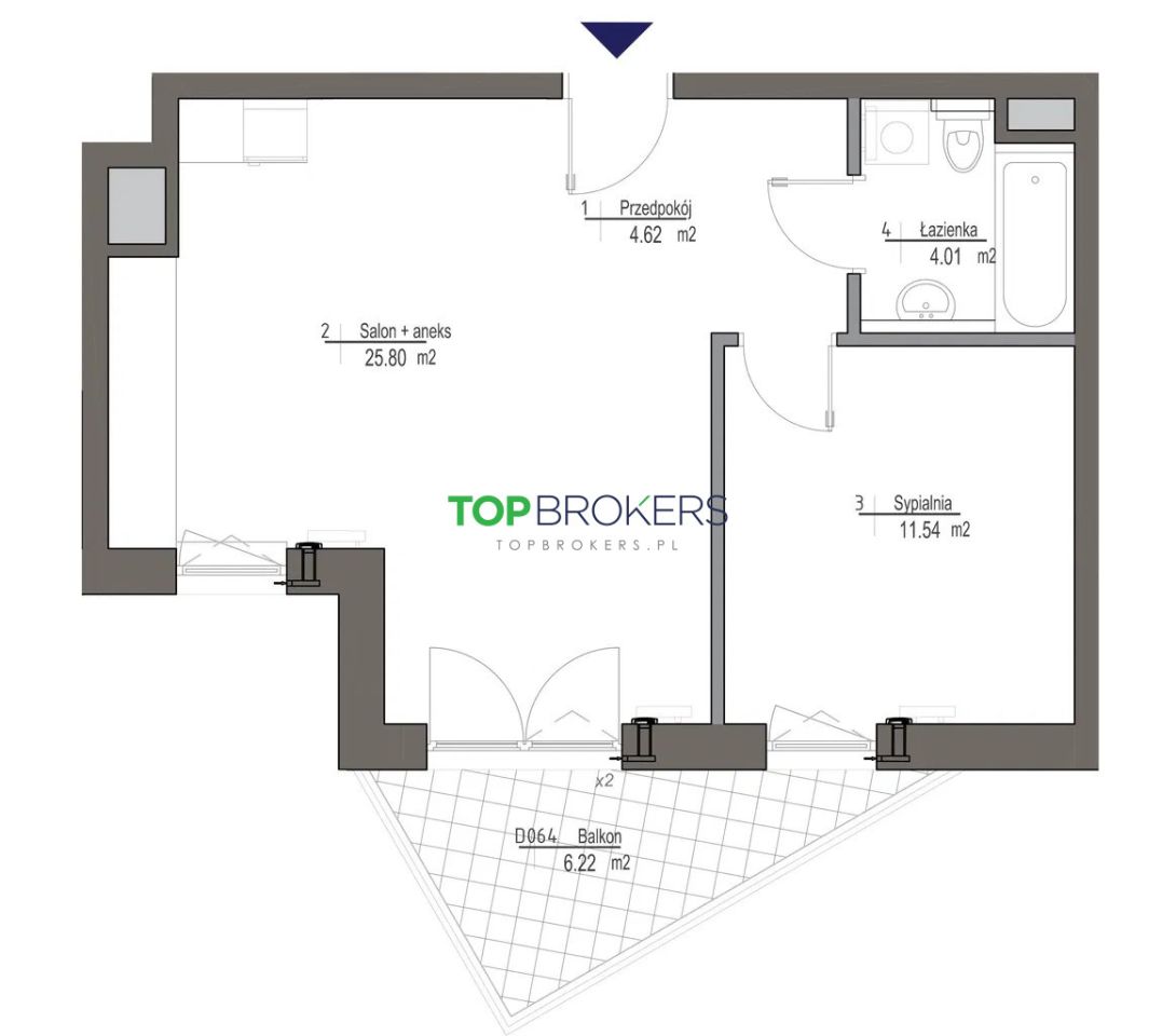 Mieszkanie 2-pokojowe Warszawa Praga-Północ, ul. Józefa Sierakowskiego. Zdjęcie 23
