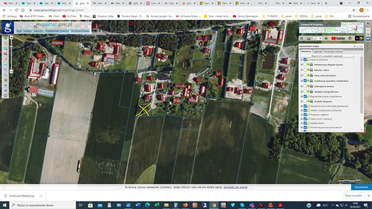 Działka budowlana Gąski. Zdjęcie 3