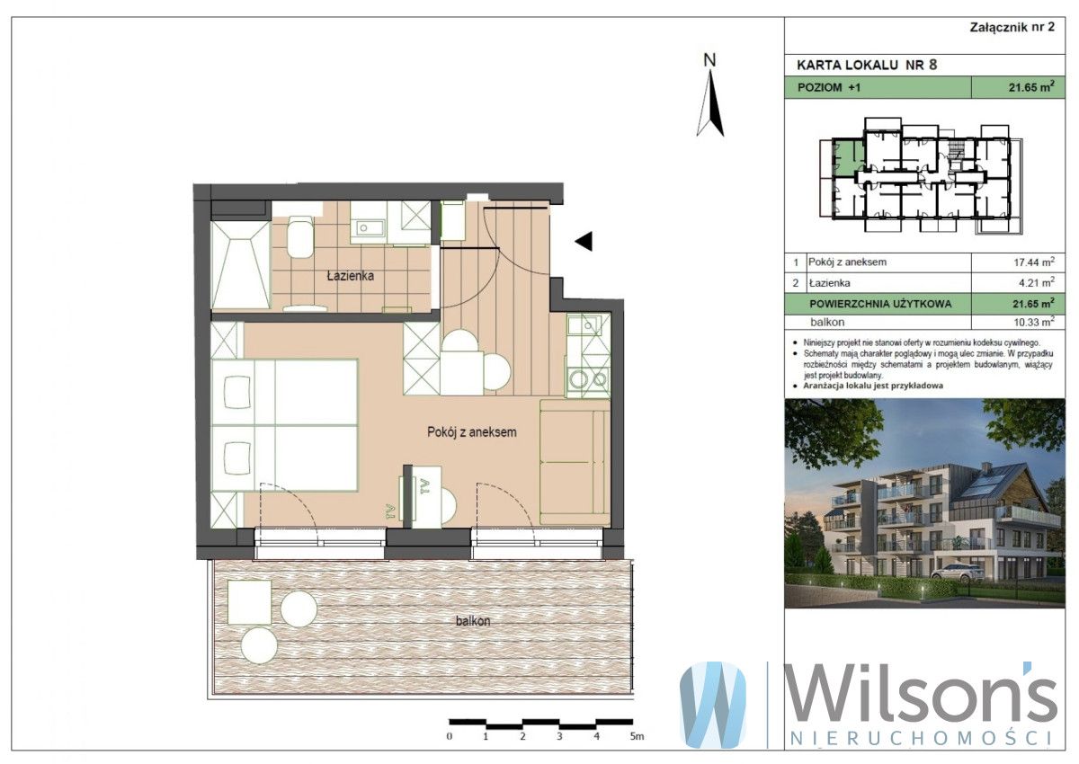 Mieszkanie 2-pokojowe Stegna, ul. Grunwaldzka. Zdjęcie 5
