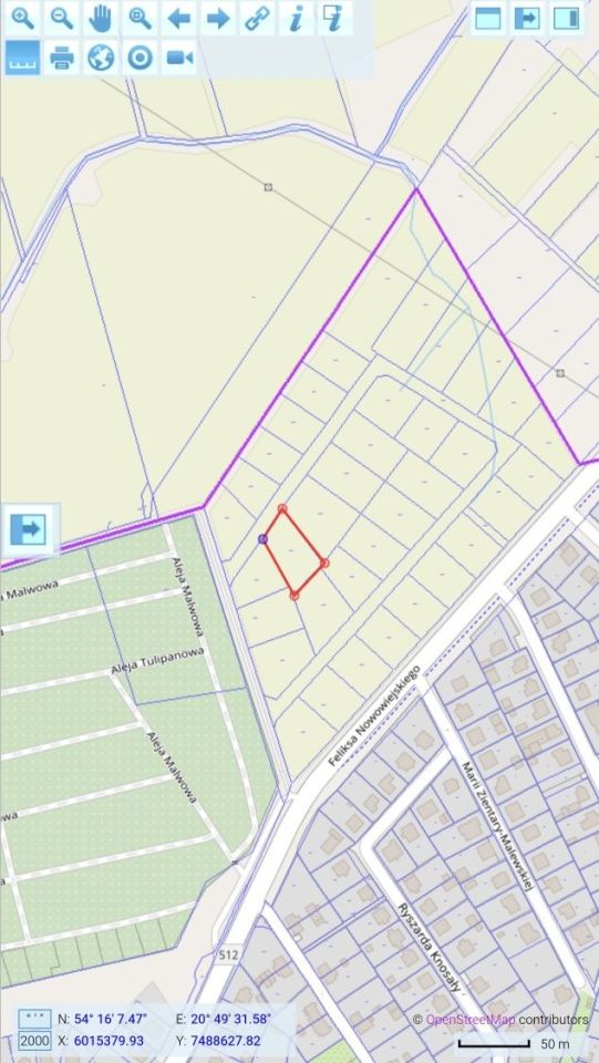 Działka budowlana Bartoszyce, ul. Nowowiejskiego. Zdjęcie 3