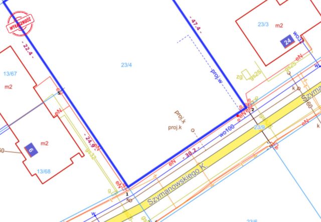 Działka budowlana Gruszczyn, ul. Karola Szymanowskiego. Zdjęcie 10