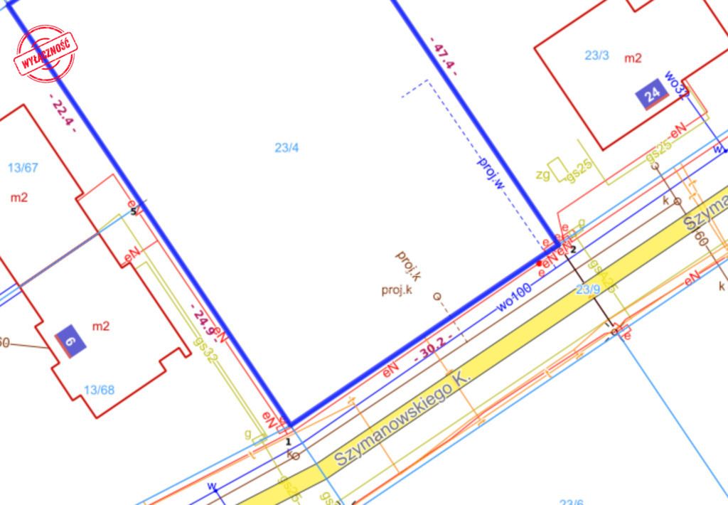 Działka budowlana Gruszczyn, ul. Karola Szymanowskiego. Zdjęcie 10