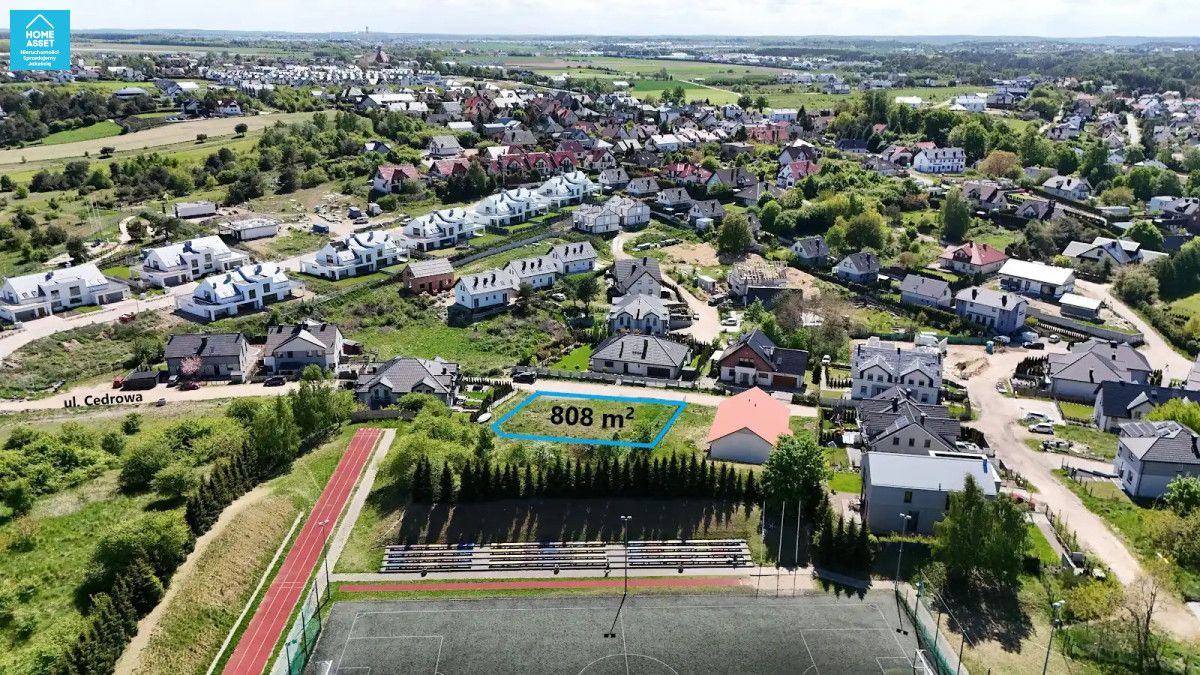 Działka budowlana Mosty, ul. Cedrowa. Zdjęcie 3