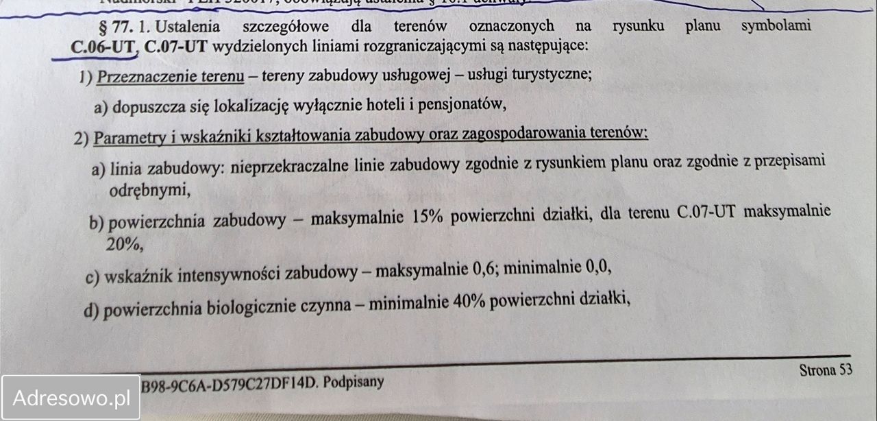 Działka inwestycyjna Pogorzelica, ul. Słoneczna. Zdjęcie 3