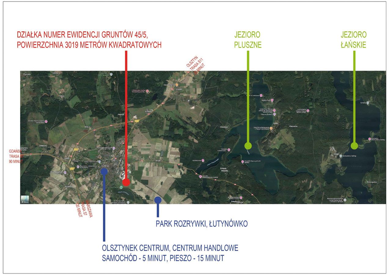 Działka budowlana Olsztynek, ul. Pionierów. Zdjęcie 7