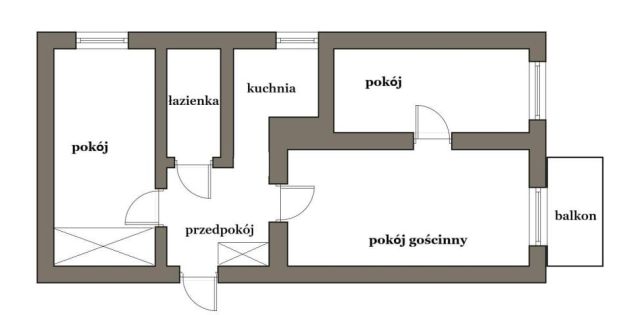 Mieszkanie 3-pokojowe Elbląg, ul. Robotnicza. Zdjęcie 15