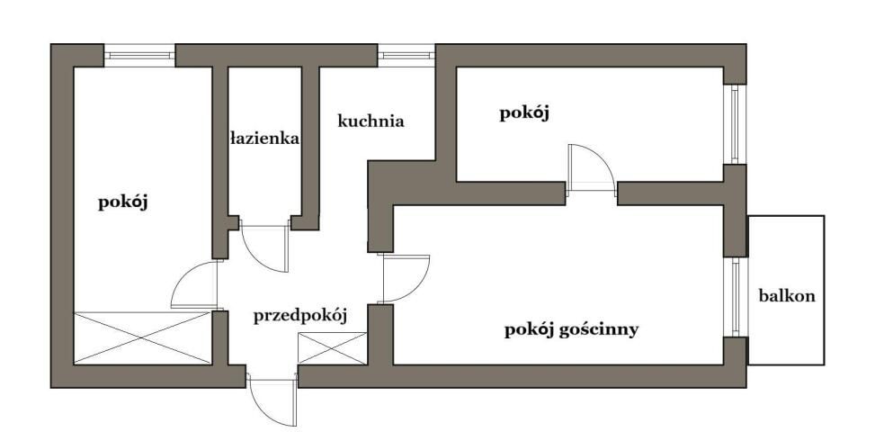 Mieszkanie 3-pokojowe Elbląg, ul. Robotnicza. Zdjęcie 15
