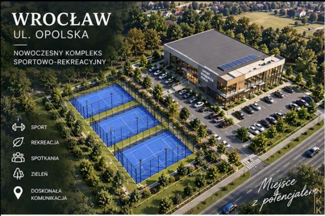 Działka budowlana Wrocław Krzyki, ul. Opolska. Zdjęcie 1
