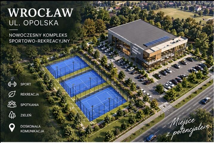 Działka budowlana Wrocław Krzyki, ul. Opolska. Zdjęcie 1