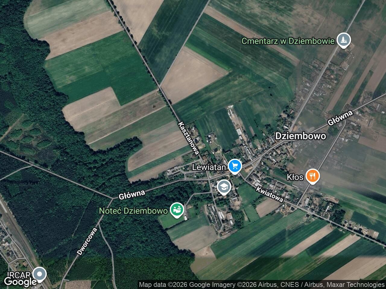 Działka siedliskowa Dziembowo, ul. Kasztanowa. Zdjęcie 1