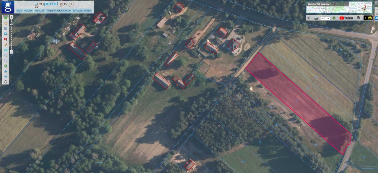 Działka rolno-budowlana Rudnik Mały. Zdjęcie 6