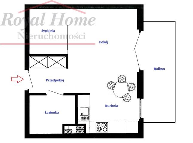Mieszkanie 1-pokojowe Wrocław Maślice, ul. Bogatyńska. Zdjęcie 13