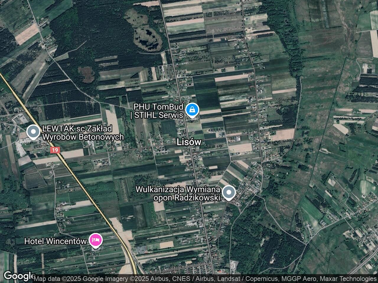 Działka rolna Lisów