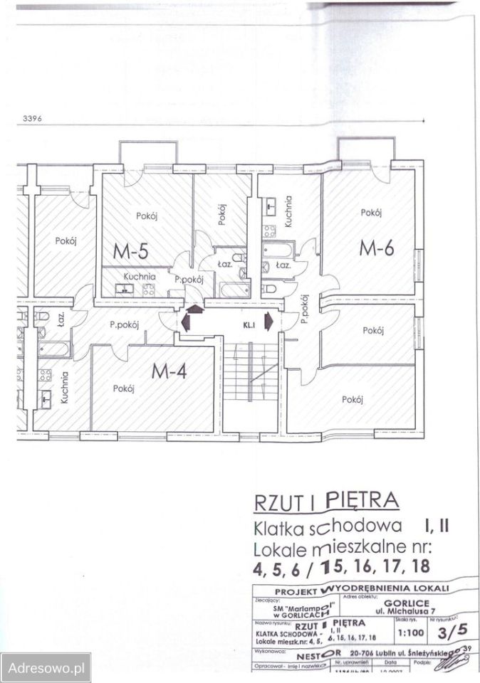 Mieszkanie 3-pokojowe Gorlice, ul. Józefa Michalusa