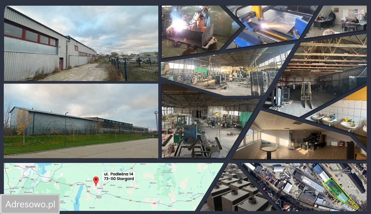 Hala/magazyn Stargard, ul. Podleśna. Zdjęcie 5