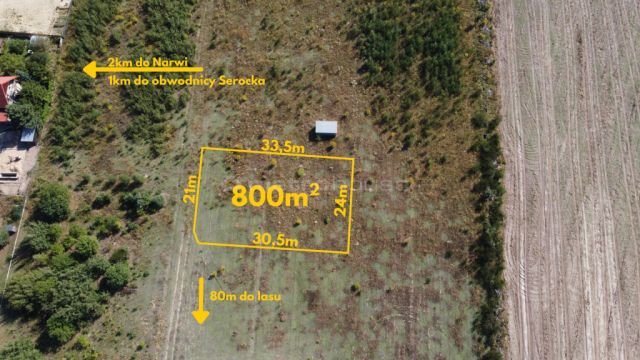 Działka budowlana Serock. Zdjęcie 1