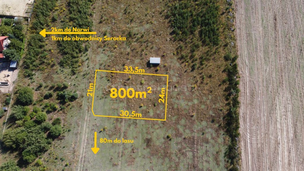 Działka budowlana Serock