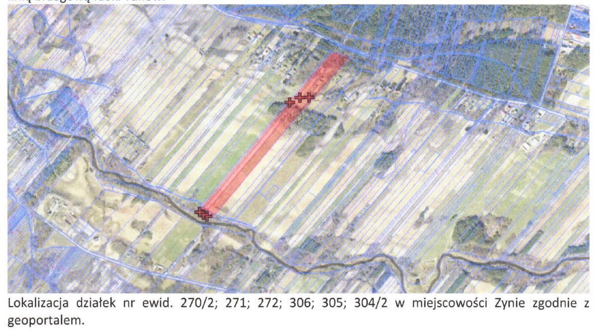Działka rolna Zynie. Zdjęcie 3