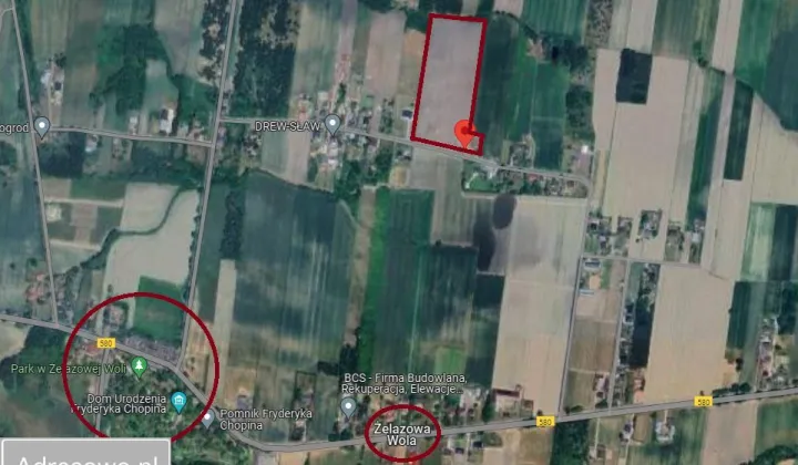 Działka rolno-budowlana Dzięglewo