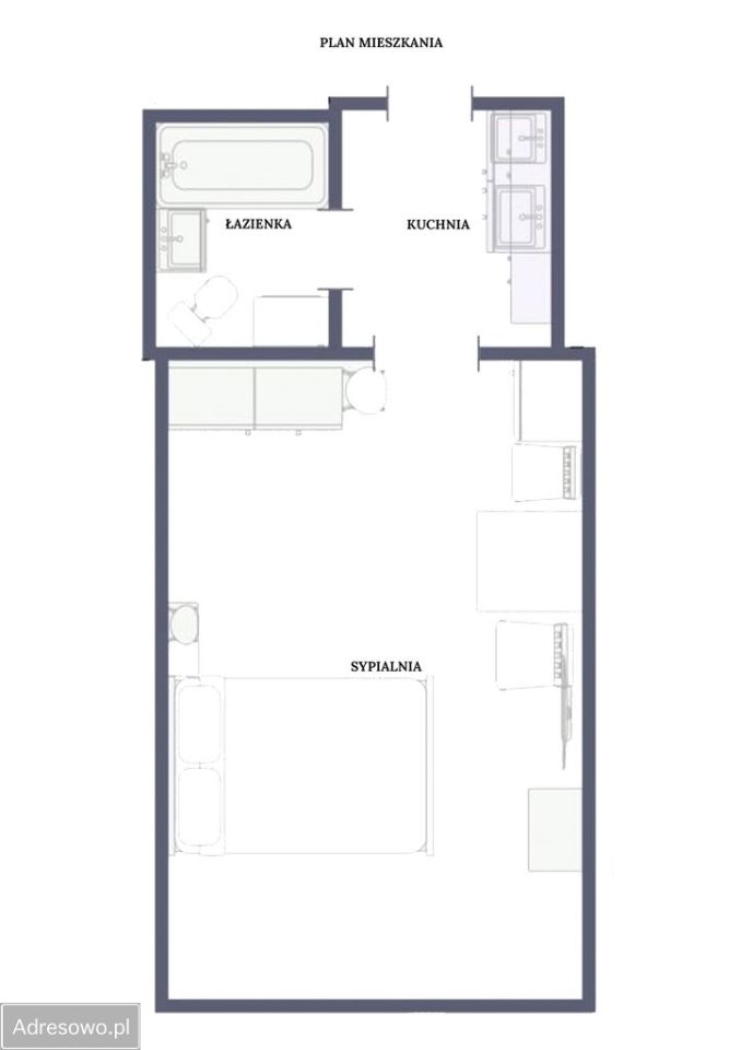 Mieszkanie 1-pokojowe Warszawa Wola, ul. Cypriana Kamila Norwida. Zdjęcie 11