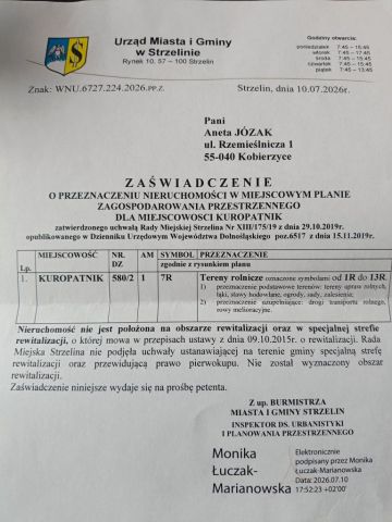 Działka rolna Kuropatnik. Zdjęcie 3