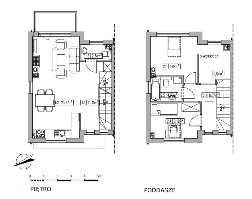 dom szeregowy, 3 pokoje Rumia Janowo, ul. Dębogórska. Zdjęcie 16