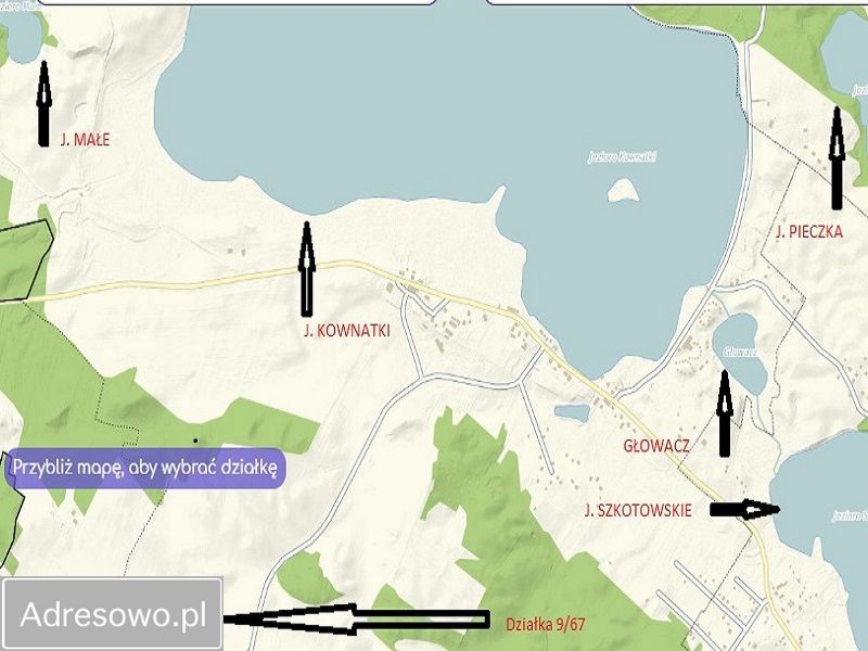 Działka budowlana Kownatki. Zdjęcie 3