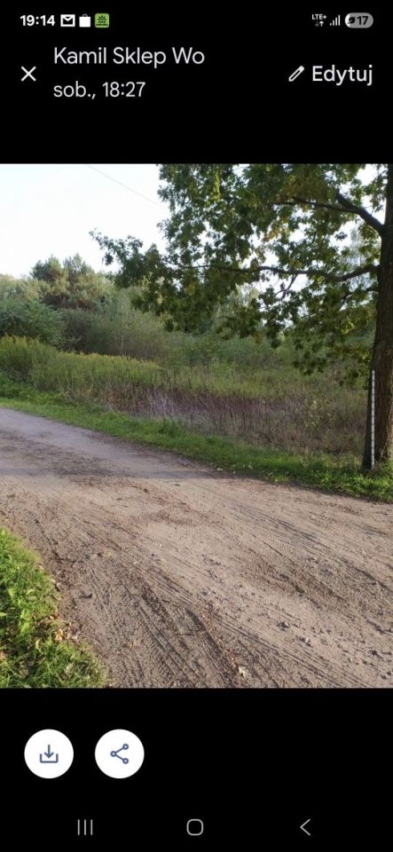 Działka budowlana Zagościniec, ul. Tramwajowa