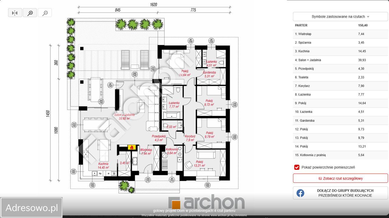 dom wolnostojący, 5 pokoi Górki Wielkie. Zdjęcie 17