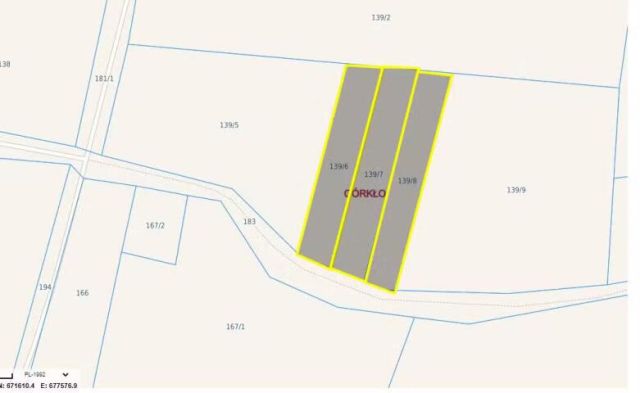 Działka rolna Górkło. Zdjęcie 1