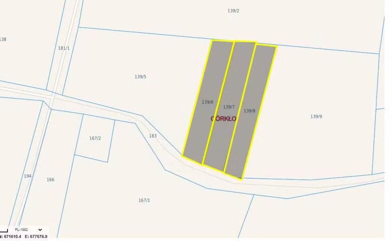 Działka rolna Górkło. Zdjęcie 1